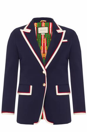 Blazer with a rep finish, zdjęcie 1 Blazer with a rep finish od Gucci